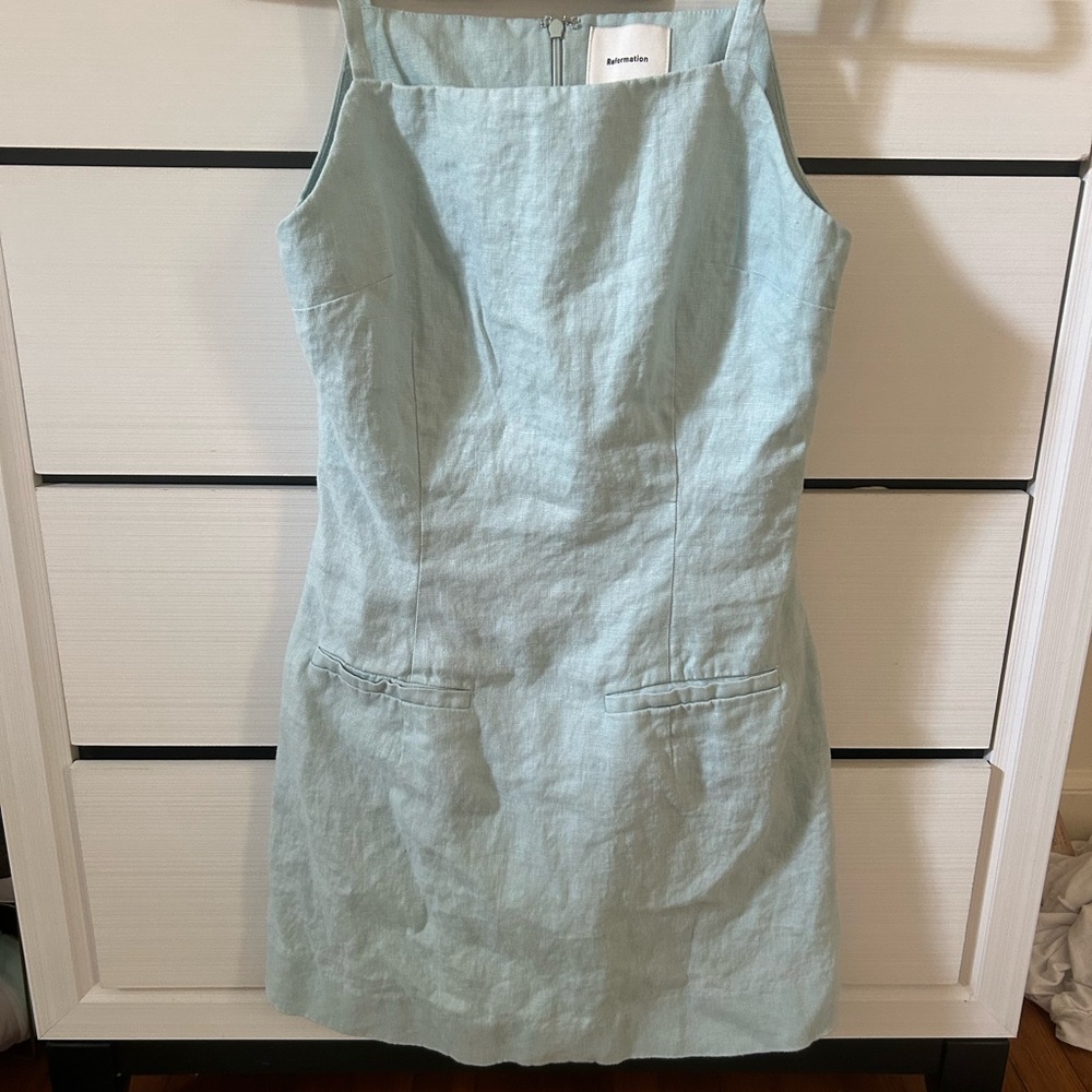 Reformation Phillipa Linen Dress